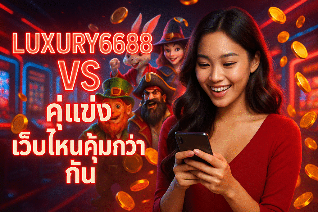 LUXURY6688 VS คู่แข่ง เว็บไหนคุ้มกว่ากัน