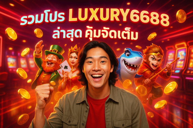 รวมโปร LUXURY6688 ล่าสุด คุ้มจัดเต็ม