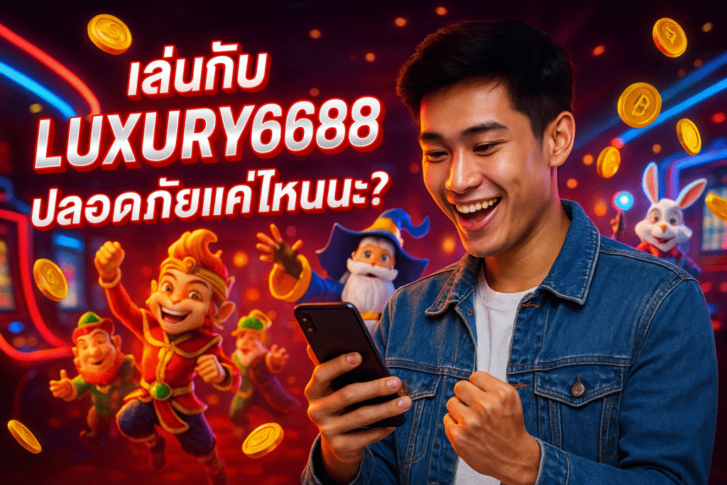 เล่นกับ LUXURY6688 ปลอดภัยแค่ไหนนะ
