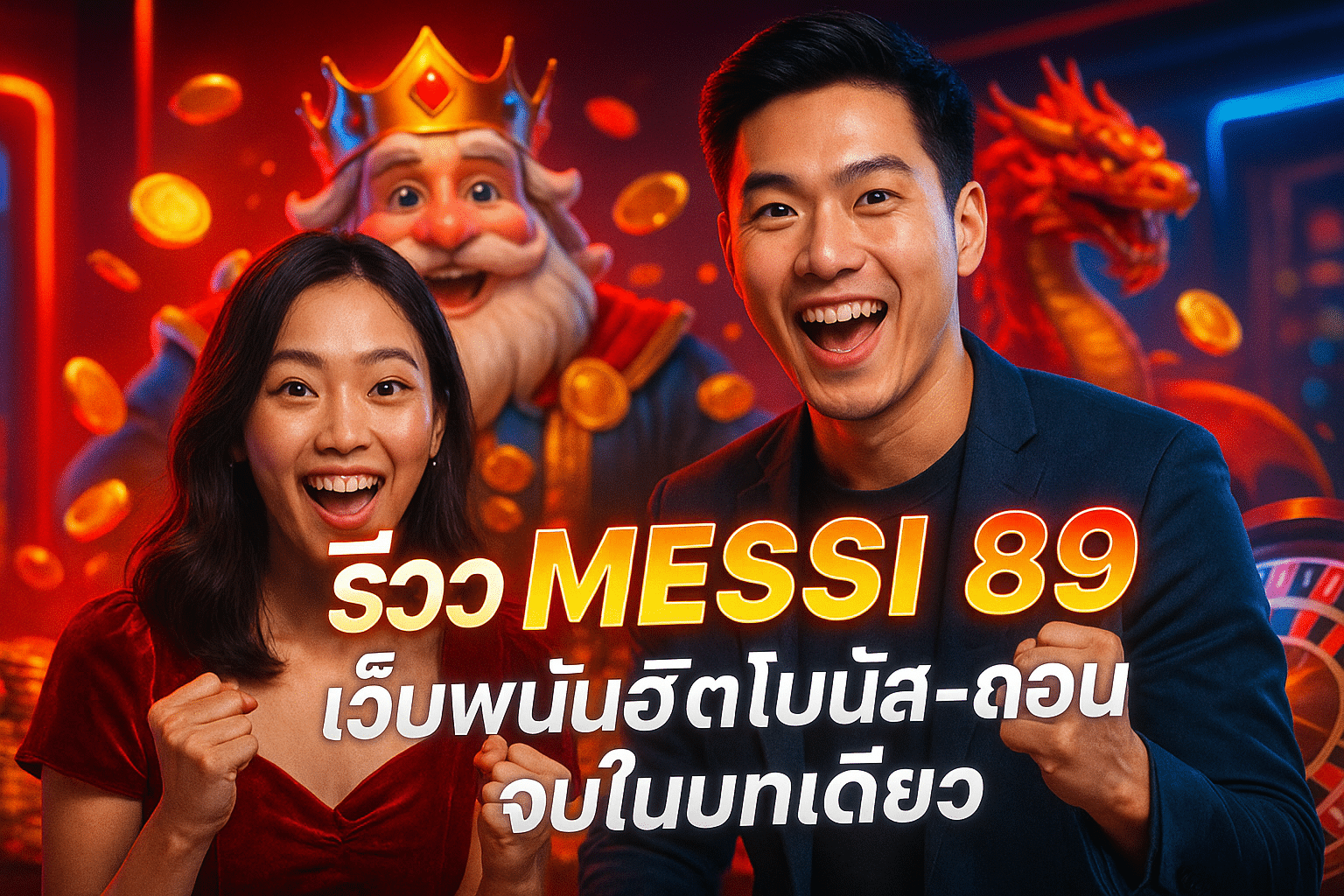 รีวิว MESSI 89 เว็บพนันฮิต โบนัส-ถอน จบในบทเดียว