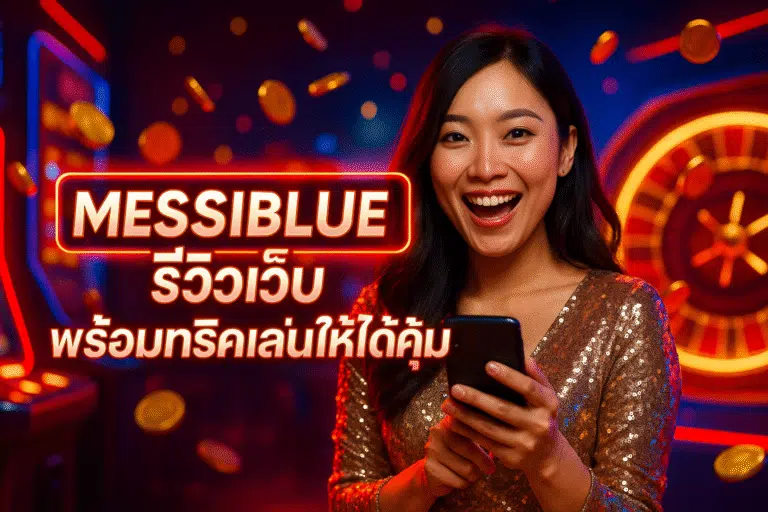 MESSIBLUE รีวิวเว็บ พร้อมทริคเล่นให้ได้คุ้ม