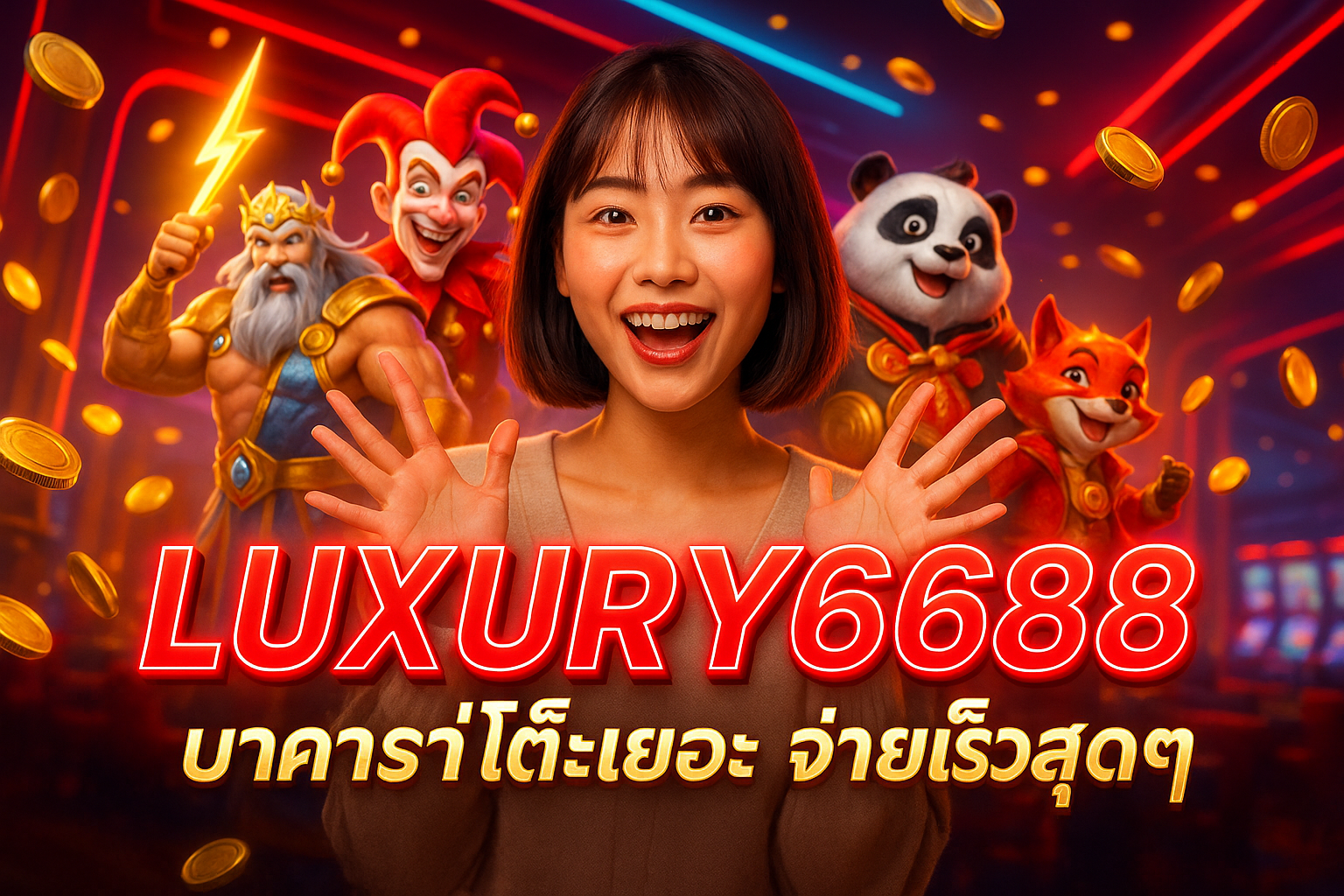 LUXURY6688 บาคาร่าโต๊ะเยอะ จ่ายเร็วสุดๆ